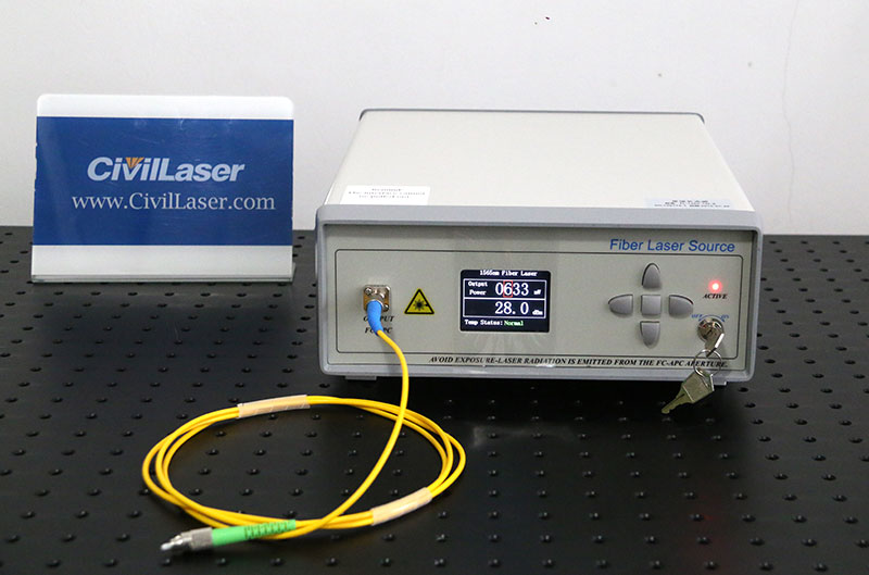 DFB laser L-band 1565nm~1570nm 10mW~1000mW SM 파이버 레이저 LCD Desktop type